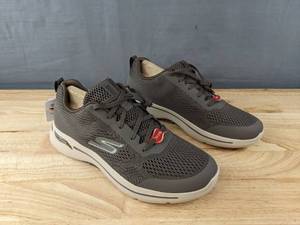 lot 223 image: New Sketchers Go Walk Arch Fit Mens Size 12 Sneakers Taupe $90 Retail L