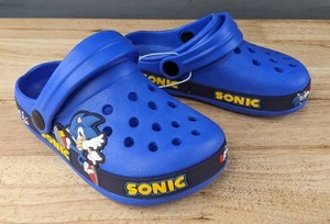 lot 95 image: Brand New Sonic The Hedgehog Shoes Little Kids Size 11-12 Blue L