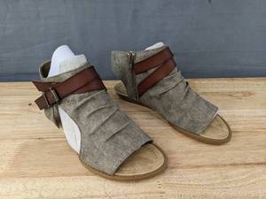 lot 72 image: New Blowfish Balla Wedge Sandal Womens 6 Birch L