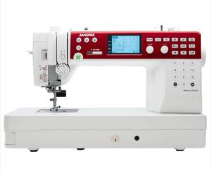 lot 4 image: WOW Brand New Janome Memory Craft 6650 Sewing & Quilting Machine $1,799 Retail I
