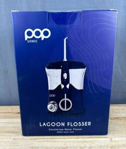 lot 35G image: New Pop Sonic Lagoon Flosser Countertop Water Flosser 600ml with 8 Tips N