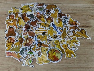 lot 36G image: 50 New Disney Lion King Stickers N