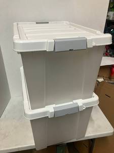 Latch Lid Storage Bins