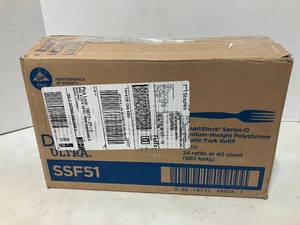 Dixie Black Plastic Forks