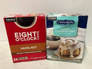 Cinnabon and Hazelnut K-Cups