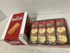 Ritz PB Crackers and Biscoff