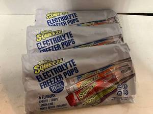 Electrolyte Freezer Pops