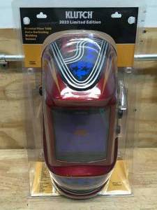 lot 81 image: Klutch Monsterview 1400 Auto-Darkening Welding Helmet Model # 114898