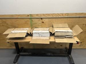 lot 67 image: MSI Lot of 3 Cases of- Lockson Mix 4 in. x 16 in. Glossy Ceramic Marble Look Wall Tile (17.22 sq. ft.Case)