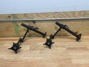 lot 124 image: Lot of 2- Heavy Duty Monitor Stands