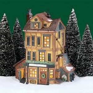 lot 28 image: Dept 56 - Dickens Village Collections J. Lytes Coal Merchant - Heritage Village Collection