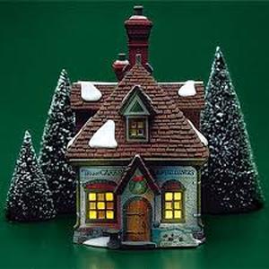 lot 34 image: Dept 56 - Dickens Village Collections W.M. Wheat Cakes & Pudding - Heritage Village Collection