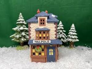 lot 37 image: Dept 56 - Dickens Village Collections Walpole Tailors - Heritage Village Collection