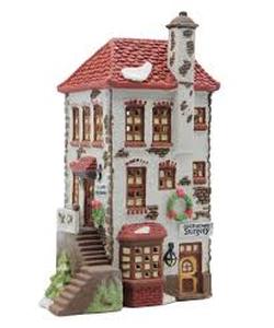 lot 44 image: Dept 56 - Dickens Village Collections C.H. Watt Physician - Heritage Village Collection