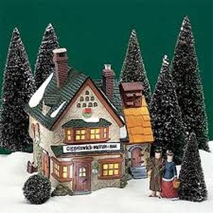 lot 51 image: Dept 56 - Dickens Village Collections Giggelswick Mutton & Ham - Heritage Village Collection
