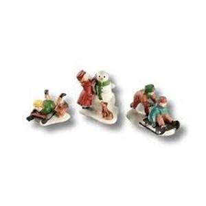 lot 62 image: Dept 56 - Dickens Village Collections Snow Children - Heritage Village Collection