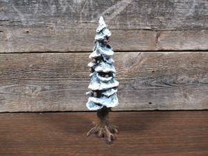 lot 77 image: Dept 56 - Dickens Village Collections 8 Inch Cold Coast Porcelain Tree - Heritage Village Collection