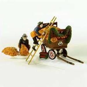 lot 109 image: Dept 56 - Dickens Village Collections Thatchers - Heritage Village Collection