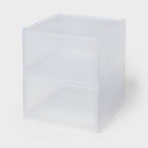 lot 39 image: Stackable Large Bin Front Opening Clear - Brightroom Transparent Utility Storage, 19 Volume, Stackable & BPA-Free