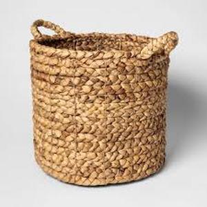 lot 25 image: 13.5 x 14.5 Woven Decorative Basket - Threshold