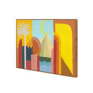 lot 106 image: 36 x 24 Time and Place Framed Wall Art - Opalhouse