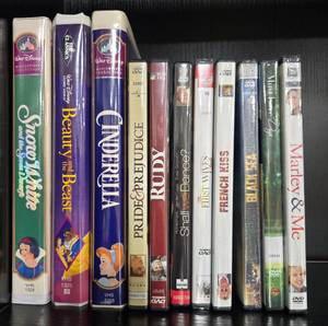 lot 150 image: Collection of Classic VHS and DVDs Including Disney Titles