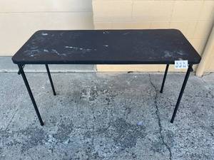 lot 120 image: Used Folding Table - 48 x 28 x 20