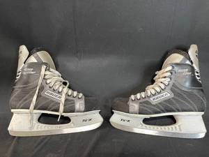 lot 176 image: Bauer Supreme Silver Comp Ice Hockey Skates Size US 12.5  EU 47