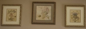 lot 33 image: Dreamy Fine Art Botanical Prints - Nancy Blum - Cymbidium  Lilac  Cynara