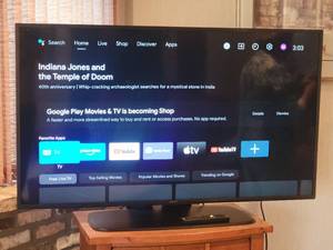 lot 85 image: Sony 55 LED 4K HDTV - XBR-55X81CH