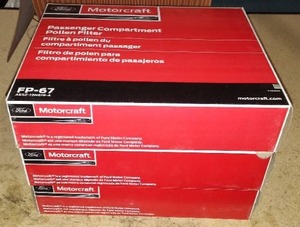 lot 561 image: Motorcraft Cabin Air Filter FP-67 For 2010-2012 Ford  Lincoln  Mercury