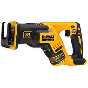 lot 10 image: DEWALT 20V MAX XR Cordless Brushless Reciprocating Saw (Tool Only) Customer Returns See Pictures