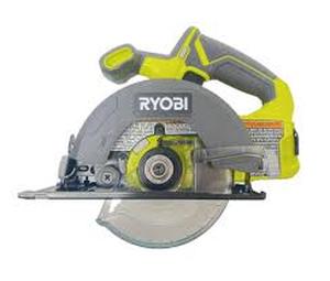 lot 20 image: RYOBI ONE 18V Cordless 5 12 in. Circular Saw (Tool Only)  Customer Returns See Pictures