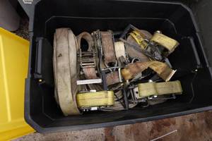 lot 713 image: Assorted Large Ratchet Straps