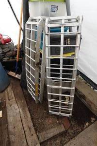 lot 707 image: Erickson Aluminum Folding Ramps