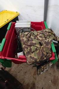 lot 751 image: Bin of Boat and Fishing Accessories