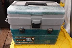 lot 775 image: Plano Guide Series Tackle Box with Tackle