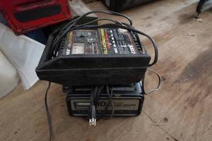 lot 741 image: Schumacher and Exide Battery Chargers