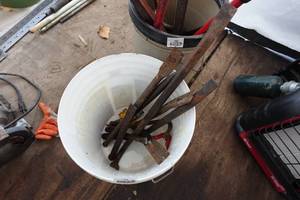 lot 788 image: Large Pry Bars, Chisels, Wrecking Bars