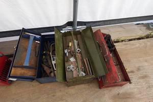 lot 733 image: Toolboxes with Tools - Welding Accessories, New Tips