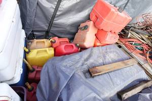 lot 820 image: Assorted Gas and Diesel Cans
