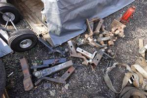 lot 12 image: Assorted Receiver Hitches - Pintle, Large RiseDrop