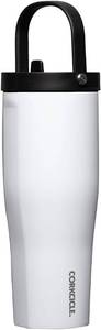 lot 22 image: Corkcicle Go Cup XL Insulated Tumbler with Lid and Straw