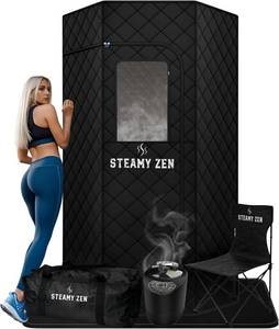 lot 38 image: Steamy Zen Portable Large Home Steam Sauna