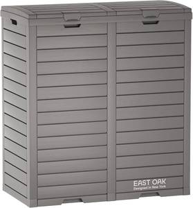 lot 50 image: East Oak 76 Gallon Outdoor Trash Can