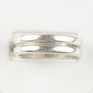 lot 68 image: Taxco, Mexico  Sterling Silver Band. Size 10 - 10.25.