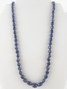 lot 282 image: Lapis Lazuli Bead Necklace.