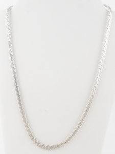 lot 379 image: Woven Swirl Link 14K Gold Filled Chain Necklace.