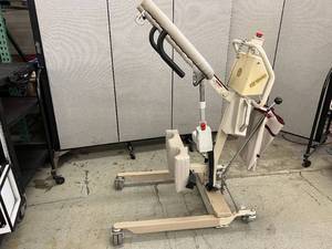 lot 37 image: EZ Way Inc. 898 EZ Stand Patient Standing Lift - 400 lbs. Max Weight Capacity Battery Dead - No Charger - Unable to Test