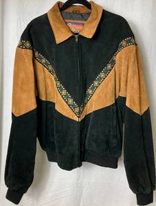 lot 94 image: Vintage Cripple Creek Genuine Leather Insulated Coat - Size Large